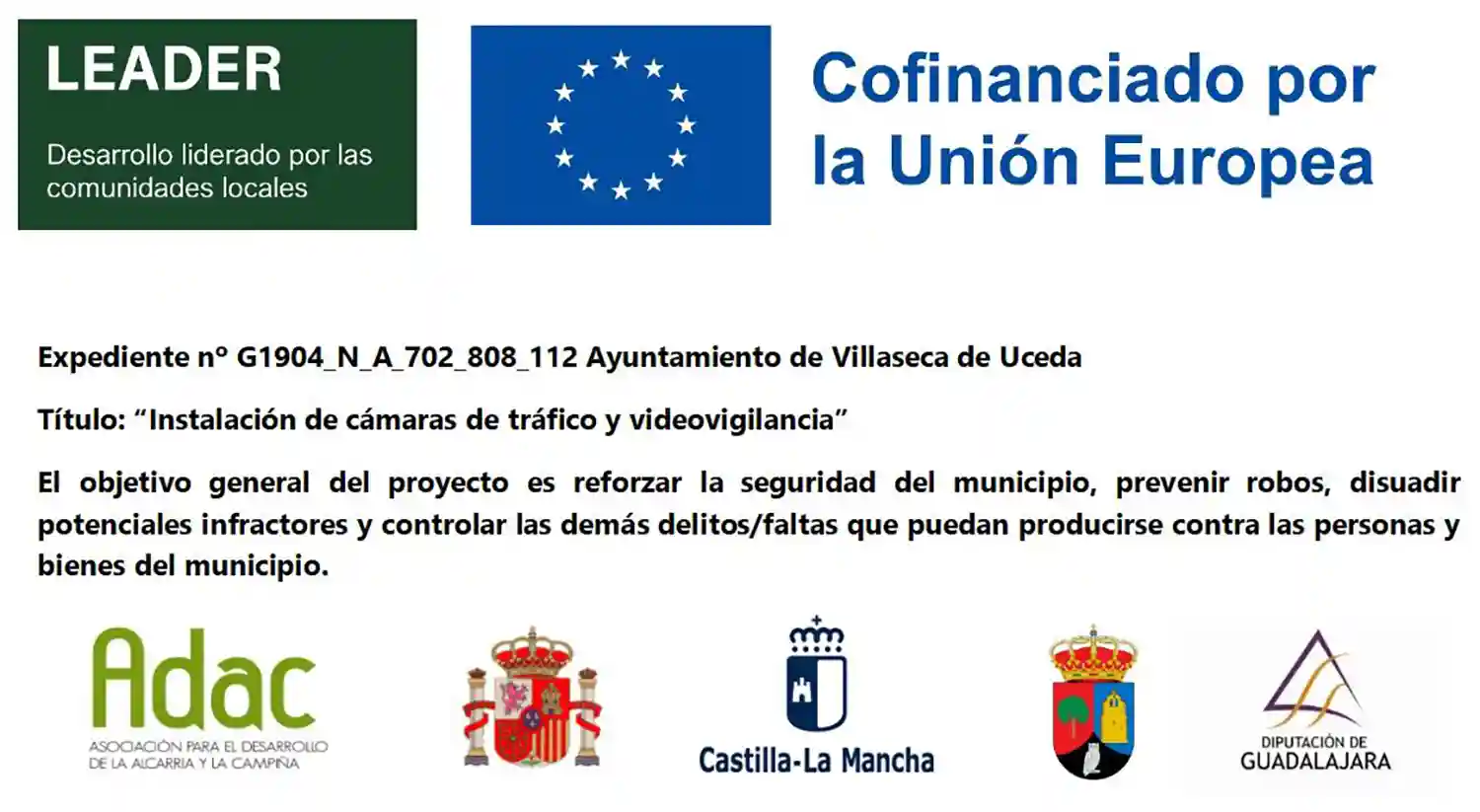 Instalación de Vídeo Cámaras